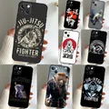 Coque Brésilienne Judo Jiu Jitsu BJJ pour iPhone Étui de Protection pour Modèles 11 14 15 Pro Max