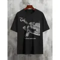 T-shirt Trist Band Noir Chemise Metal Band TR30