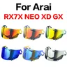 Visière pour Arai RX-7X jas7X CORSAIR-X RX-7V jas7V NEO XD VAS-V VECTOR-X Vector X Defiant-X Defiant