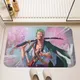 R-Roronoa Zoro-Tapis de Sol en Polymères pour Salon Chambre à Coucher Porte d'Entrée