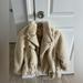 Free People Jackets & Coats | Fluffy Free People Jacket | Color: Cream | Size: S