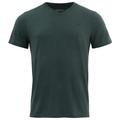 Devold - Hareid Merino 200 Tee V-Neck - Merinoshirt Gr M blau