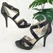 Michael Kors Shoes | Michael Kors Women's Lucinda Black Leather Sandals Size 8m | Color: Black | Size: 8