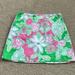 Lilly Pulitzer Skirts | Lilly Pulitzer Skirt | Color: Green/Pink | Size: 0