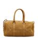 Gucci Bags | Gucci Plate Handbag Boston Bag 000 0846 Beige Leather Suede Ladies Gucci | Color: Tan | Size: Os