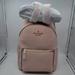 Kate Spade Bags | Kate Spade Leila Pebbled Leather Medium Dome Backpack K8155 Rose Smoke Pink | Color: Pink | Size: Approx. Measurements: 9.5" L X 13" H X 7.5" W