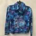 Disney Jackets & Coats | Disney Parks 2017 Jacket Girls Youth Xl Blue Galaxy Full Zip Hooded Mickey Mouse | Color: Blue/White | Size: Xlg