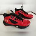 Under Armour Shoes | Boys Youth Under Armour Ua High Tops | Color: Black/Red | Size: 6b