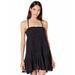 Free People Dresses | Free People Women's Shailee Lace Sleeveless Slip Swing Dress | Color: Black | Size: M