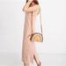 Madewell Dresses | Madewell Blush Pink Strappy Slip Dress Size 12 | Color: Cream/Pink | Size: 12