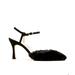 J. Crew Shoes | Jcrew Collection Elsie Made-In-Italy Faux-Fur Heels Size 12 | Color: Black | Size: 12