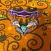 Disney Other | Disney Auction Le 500 Maleficent Dangle Charm Pin | Color: Purple | Size: Os