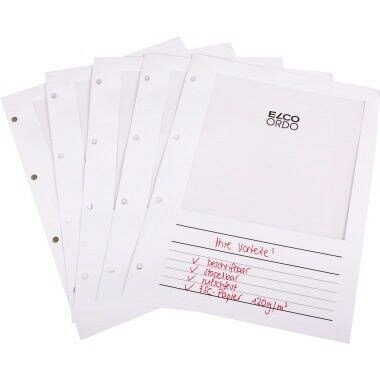 ELCO Sichthülle Ordo Vista 26462.10 Linien mF Papier ws 100 St./Pack. Image