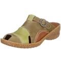 Josef Seibel Nature 03 65158 80 127, Damen Clogs & Pantoletten, grün, (pesto/apple/natur 127), EU 40