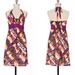 Anthropologie Dresses | Anthropologie Moulinette Soeurs Etty Purple Plaid Halter Slip Dress - 12 | Color: Orange/Purple | Size: 12