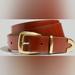 Madewell Accessories | Madewell Western Belt, Size Medium In English Saddle Nwt | Color: Brown | Size: Medium