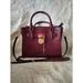 Michael Kors Bags | Euc Michael Kors Burgundy Maroon Leather Med Tote Crossbody Shoulder Bag Purse | Color: Red | Size: 10"X8"X4"