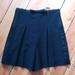 Anthropologie Shorts | Anthropologie Elevenses Black Bow Tuxedo Shorts 6 | Color: Black | Size: 6