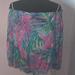 Lilly Pulitzer Tops | Gorgeous Silk Lilly Pulitzer Top Colorful 90%Silk 10% Spandex. | Color: Green/Pink | Size: M