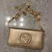 Gucci Bags | (April Sale) Gucci Soho Wallet On A Chain | Color: Gold/Tan | Size: Os