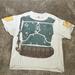 Disney Shirts | Disneyland Star Wars Boba Fett Armor T-Shirt Hanes Beefy-T Xl We | Color: Cream/Green | Size: Xl