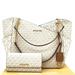 Michael Kors Bags | Michael Kors Large X Chain Shoulder Tote Bag & Trifold Wallet Vanilla (Nwt) | Color: Brown/Cream | Size: Large