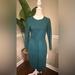 J. Crew Dresses | New Jcrew Emerald Green Sheath Dress - Size 6 - 3/4 Sleeves | Color: Green | Size: 6