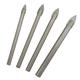 GLASS DRILL BIT SET, Straight Shank, 4 in Pack