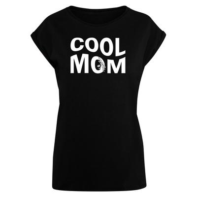 T-Shirt MERCHCODE "Merchcode Damen Ladies Mothers Day - Cool mom T-Shirt" Gr. M, schwarz (black) Herren Shirts