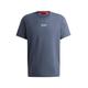 T-Shirt HUGO UNDERWEAR "Linked T-Shirt" Gr. M (50), blau (open blue462) Herren Shirts T-Shirts