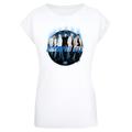T-Shirt MERCHCODE "Damen Ladies Backstreet Boys - Circle T-Shirt" Gr. XL, weiß (white) Herren Shirts T-Shirts