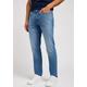 Straight-Jeans LEE "Brooklyn" Gr. 34, Länge 32, blau (williamsburg) Herren Jeans Straight Fit