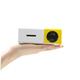 Hemobllo 1080p Projector LED Projector Home Projector Cinema Projector Mini Theater Projector Small