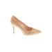 J.Crew Heels: Pumps Stiletto Minimalist Tan Solid Shoes - Women's Size 8 - Pointed Toe