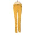 Rag & Bone/JEAN Jeans - Mid/Reg Rise: Yellow Bottoms - Women's Size 25