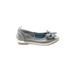 Disney Baby Flats: Silver Solid Shoes - Kids Girl's Size 5