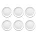 Abode Homewares by TarHong Terrazzo Salad Plate, 8.5 x 0.8", Set of 6