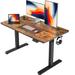 Electric Standing Desk, 48 x 24 Inches Height Adjustable Stand up Desk, Sit Stand Home Office Desk, Computer Desk