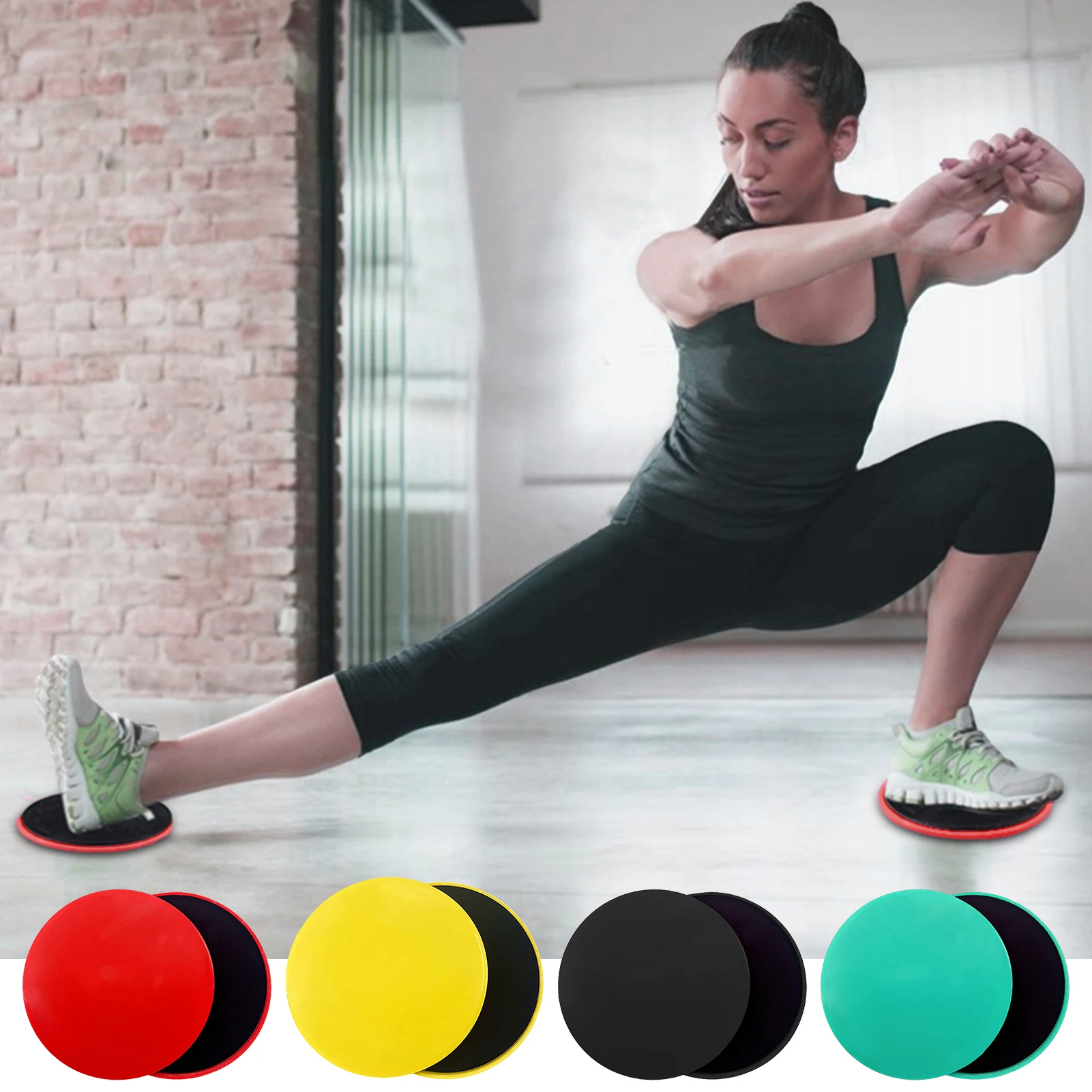 Fitness Core Slider Pilates exercice disques de glisse curseur accessoires d'entraînement complet du corps entraînement Abdominal équipement de sport de Yoga