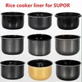 Doublure de cuiseur à riz pour autocuiseur SUPOR pot intérieur antiadhésif autocuiseur noir