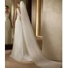 Elegante velo da sposa con pettine 3 metri 1 strato/2 strati/3 strati bianco avorio semplice sposa