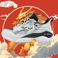 Autunno uomo Casual Sneakers Creative Chinese Dragon Relief Shoes Platform Tennis Running scarpa