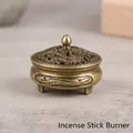 Buddhist Utensils Incense Burner Lotus Incense Censer Alloy Sandalwood House Furnishings Home Office