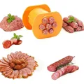 One Press Cevapcici Manual Sausage Maker Hot Dog Maker Non Sticky Barbecue Grilling Party Molds for