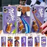 Custodia per telefono Chocolate Milka Box per iPhone 15 14 11 12 13 Mini Pro XS Max Cover 6 7 8 Plus