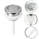 Bathroom Toilet Push Button Single Flush Button Water Tank Round Valve Rods Push Button Saving For