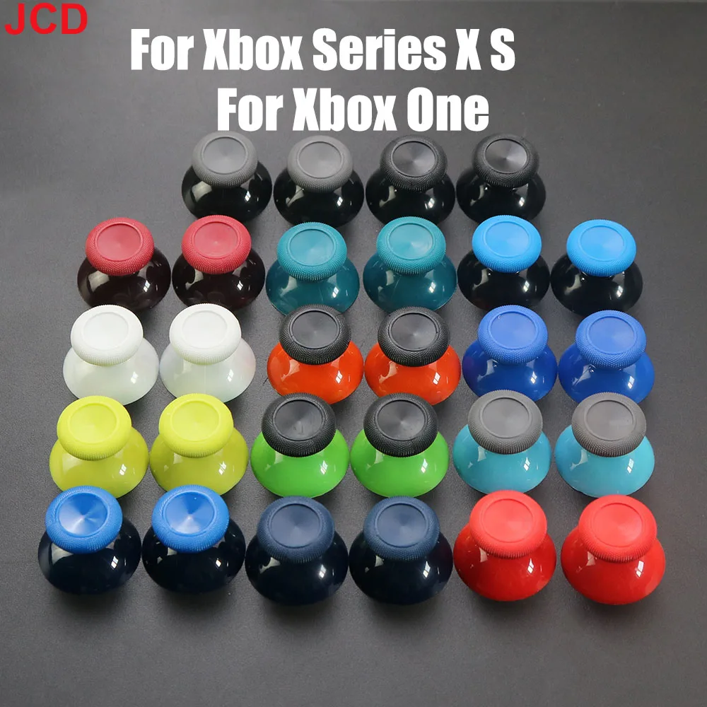 JCD 2pcs For Microsoft Xbox Series X S Handle Controller 3D Analog Thumb Sticks Grip Joystick Cap ThumbSticks Cover For Xbox One
