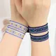 Evil Eyes Bracelets Woven Friendship Bracelet with Tassels Jewelry Gifts