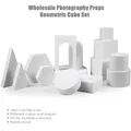 Wholesale 14PCS 8PCS Set Photography Props Geometric Cube Set Different Colors Shapes Photography