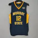 Basketball Jersey Men Oversize 12 Ja Morant Murray State Embroidery Sewing Breathable Athletics